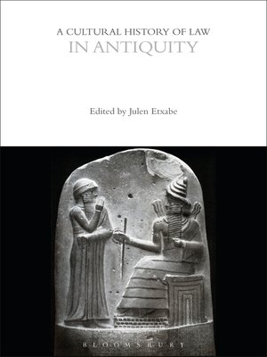 cover image of A Cultural History of Law in Antiquity